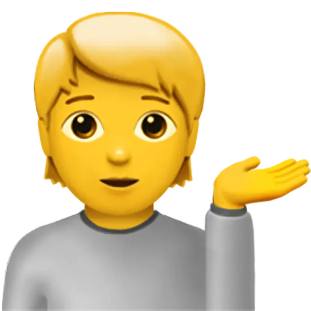 Person Tipping Hand