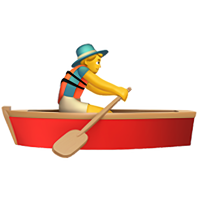Man Rowing Boat