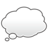 Helyes gondolat buborék 🗭 image - Emojidex style