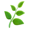 Erva Emoji 🌿 image - Huawei Harmony OS style