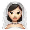 Woman With Veil: Light Skin Tone Emoji 👰🏻‍♀️ image - WhatsApp style
