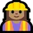 Woman Construction Worker: Medium Skin Tone