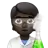 Scientist: Dark Skin Tone