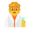 Scientist Emoji 🧑‍🔬 image - Microsoft Classic 2D style