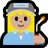Woman Factory Worker: Medium-Light Skin Tone