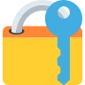 Emoji Zárt zár kulccsal 🔐 image - EmojiTwo style