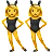 Women With Bunny Ears