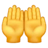 Palms Up Together Emoji 🤲 image - Samsung style