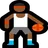 Person Bouncing Ball: Medium-Dark Skin Tone