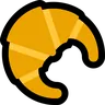Croissant Emoji 🥐 image - Microsoft Windows 10 Segoe UI Emoji style
