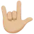 Love-You Gesture: Medium-Light Skin Tone