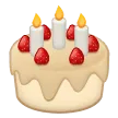 誕生日ケーキ