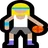Woman Bouncing Ball: Medium-Light Skin Tone
