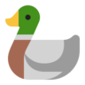 Сanard Emoji 🦆 image - Microsoft Classic 2D style