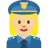 Woman Police Officer: Medium-Light Skin Tone