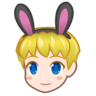 Men With Bunny Ears: Light Skin Tone Emoji 👯🏻‍♂️ image - Emojidex style