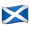 Flag: Scotland Emoji 🏴󠁧󠁢󠁳󠁣󠁴󠁿 image - Apple style
