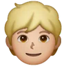 Person: Medium-Light Skin Tone Emoji 🧑🏼 image - Samsung style