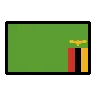 Flag: Zambia Emoji 🇿🇲 image - OpenMoji style
