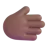 Rightwards Hand: Medium-Dark Skin Tone
