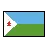 Flag: Djibouti