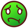 Emoji Faccia nausea 🤢 image - Emojidex style