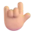 Love-You Gesture: Medium-Light Skin Tone