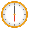 Emoji Óra számlap hat óra 🕕 image - Emojidex style