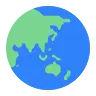 Globe terrestre asie-australie Emoji 🌏 image - Tossface style