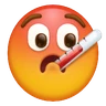 Emoji Faccia con termometro 🤒 image - Huawei Harmony OS style