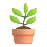 Roślina doniczkowa Emoji 🪴 image - Microsoft 3D Fluent style