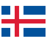 Flag: Iceland Emoji 🇮🇸 image - SerenityOS style