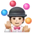 Person Juggling: Light Skin Tone