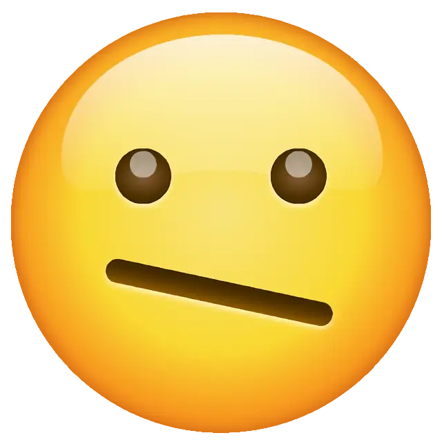 Face With Diagonal Mouth