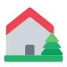 House With Garden Emoji 🏡 image - Tossface style