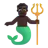 Merman: Dark Skin Tone
