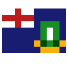 Flag: British Virgin Islands Emoji 🇻🇬 image - SerenityOS style