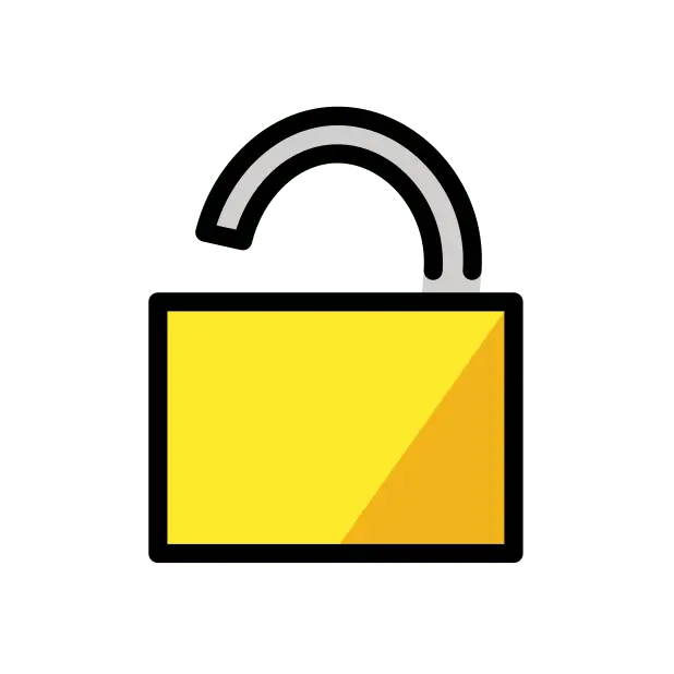 Cadenas ouvert