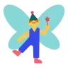 Man Fairy Emoji 🧚‍♂️ image - Tossface style