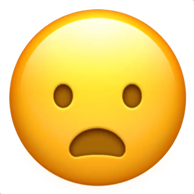 Frowning Face With Open Mouth