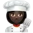 Woman Cook: Dark Skin Tone