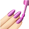 Nail Polish: Light Skin Tone Emoji 💅🏻 image - Apple style