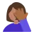 Woman Facepalming: Medium Skin Tone