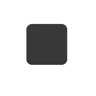 Эмодзи Черный квадрат в середине ◼ image - Skype style