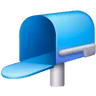 打开邮箱与降旗 Emoji 📭 image - Samsung style