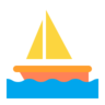 Voilier Emoji ⛵ image - Microsoft Classic 2D style