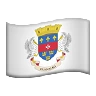 Flag: St. Barthélemy Emoji 🇧🇱 image - Apple style