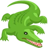 Crocodilo Emoji 🐊 image - Facebook Messenger (2016) style
