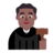 Man Judge: Medium-Dark Skin Tone