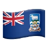 Flag: Falkland Islands Emoji 🇫🇰 image - Apple style